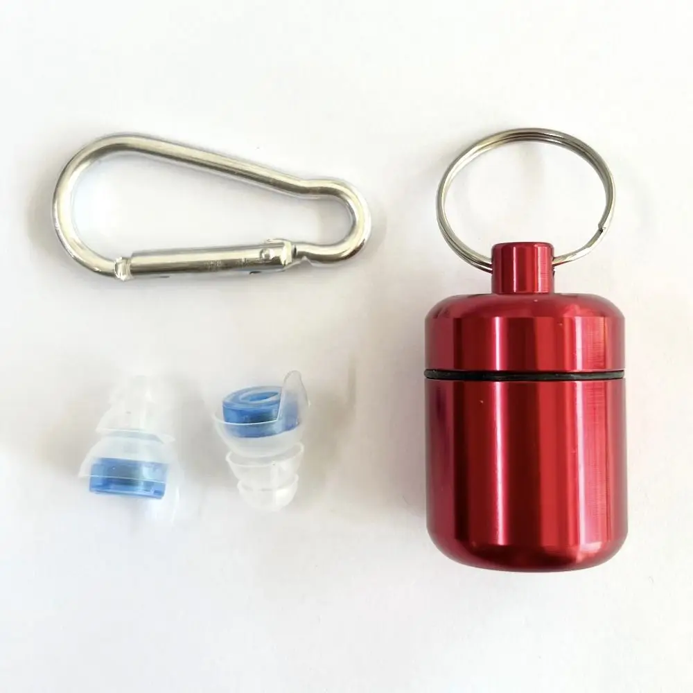 1 Pair Reusable Noise Cancelling Earplugs Hear Safe Ear Protection Hear Protection Earplugs Soft Silicone Sound Insulation