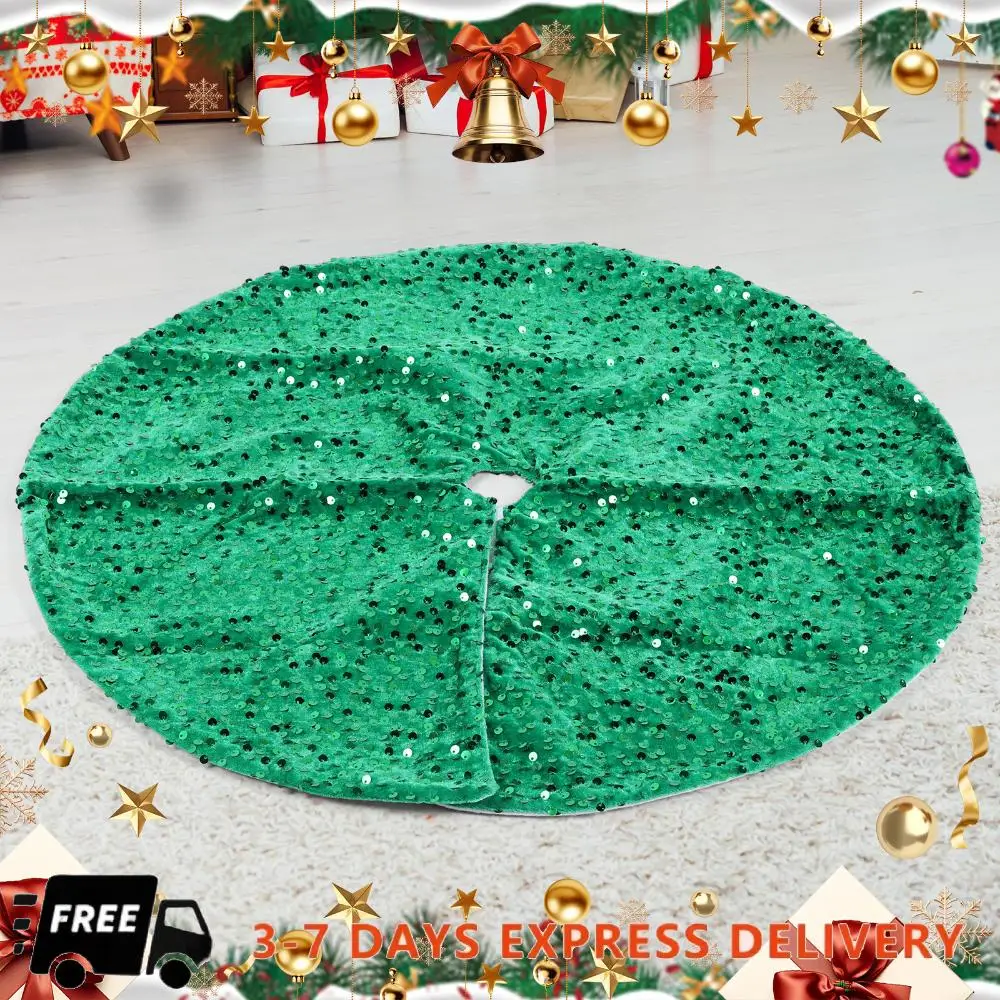 

Сверкающая юбка в виде елки с пайетками и маленькими мини-юбки в виде рождественской елки с пайетками (модель 2)