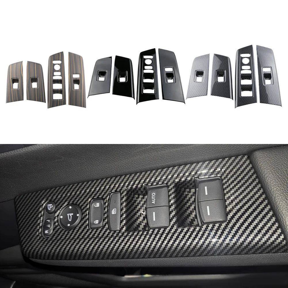 

Для Honda CR-V CRV 2023 2024 2025 (правый руль) — накладки на кнопки стеклоподъемников, 4 шт., декоративные наклейки, отделка, аксессуары для интерьера