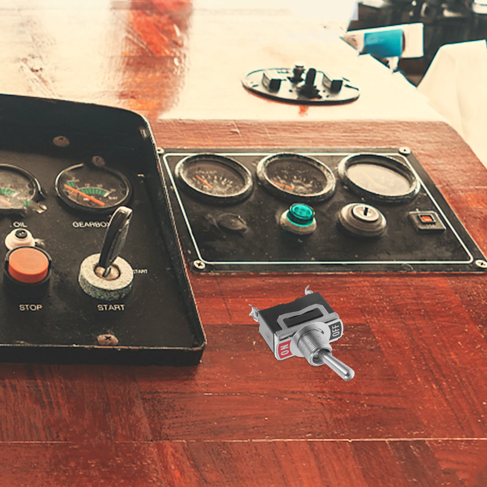 

2pcs Sturdy Auto Waterproof Protective Caps Boat Electrical Toggle Switch Replacement Heavy Duty Marine Toggle Switch Easy