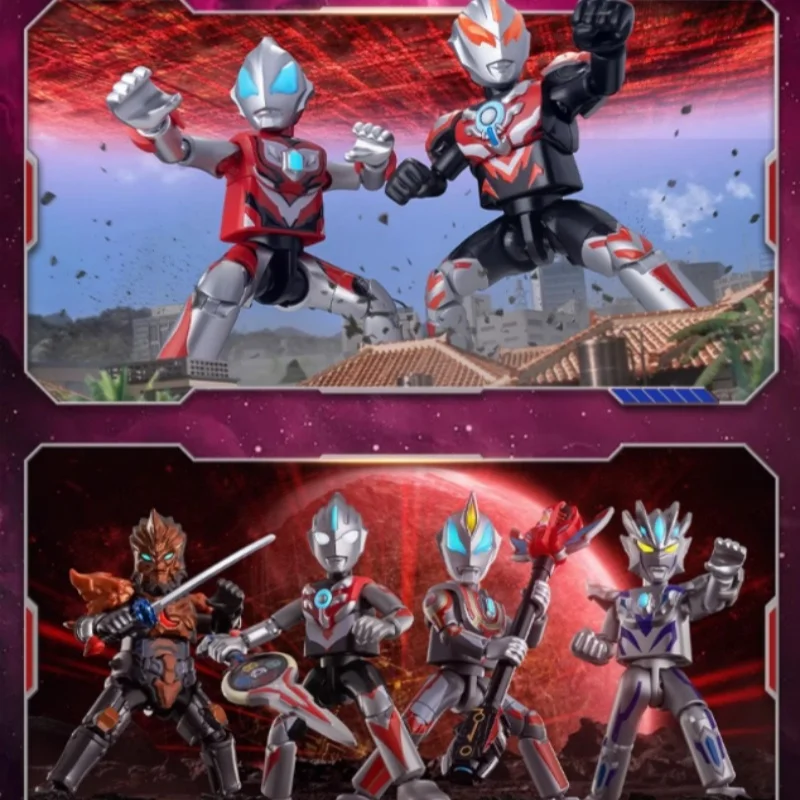 BLOKEES Ultraman Building Blocks GALAXY VERSION 4 Movable Models