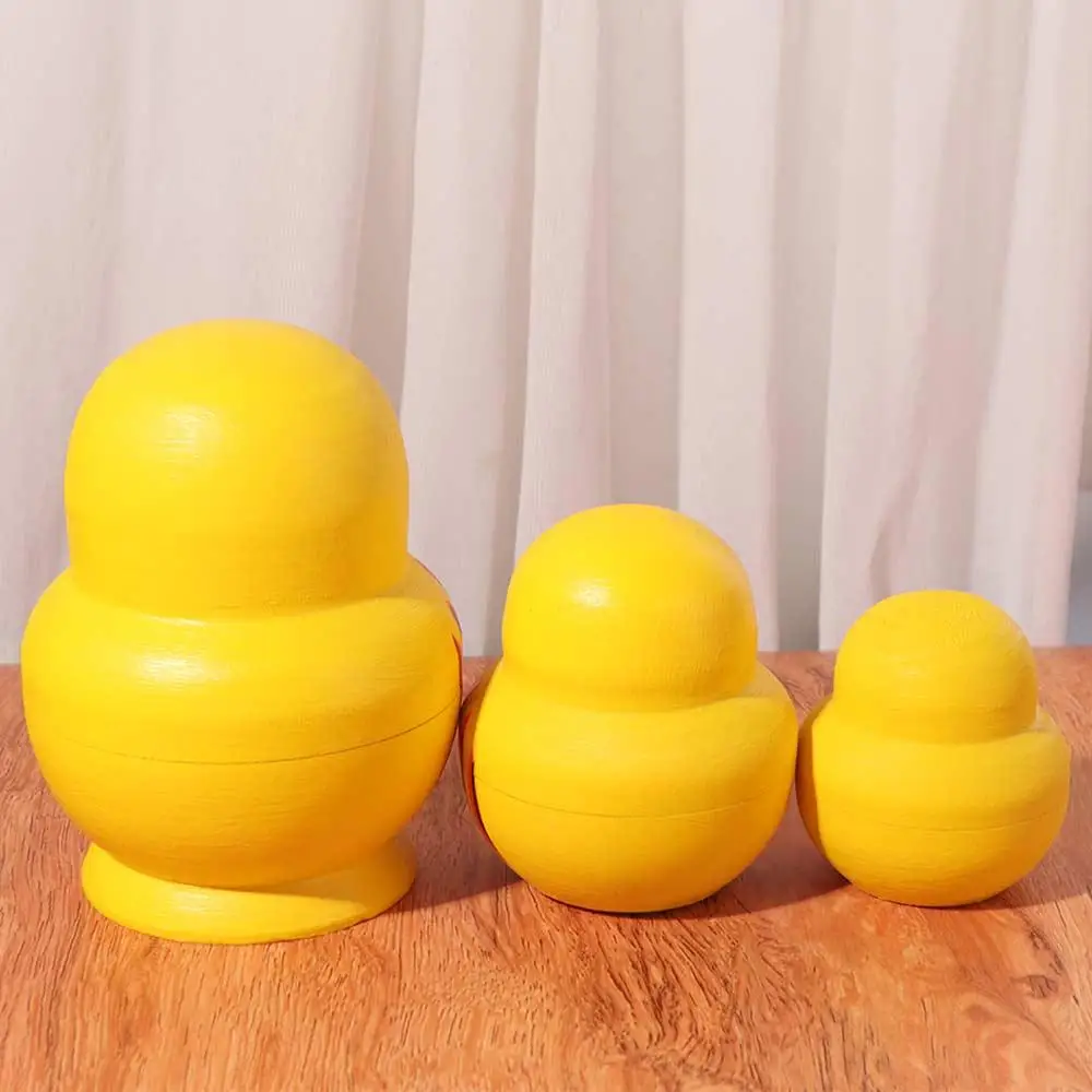 

Деревянная матрешка-головоломка «10 слоев», с рисунком животных, ручной работы, для детей, подарок