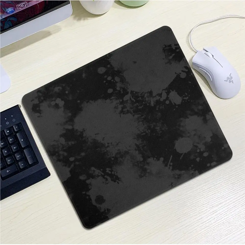 Mouse Pad 500x500 Gray Texture Mouse Mat Waterproof Setup Gaming Accessories Control Type Mousepad Gamer Rug Small Mousepad
