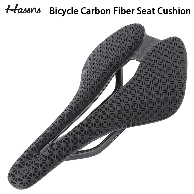 

HASSNS T400 Carbon Fibre Saddle Bicycle Seat Cushion Mtb Bench Specialized Mountain Bike Seat Cycling Chair 3D Printing Saddle