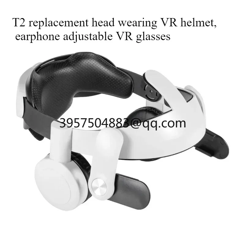 T2 replacement head wearing VR helmet, earphone adjustable VR glasses