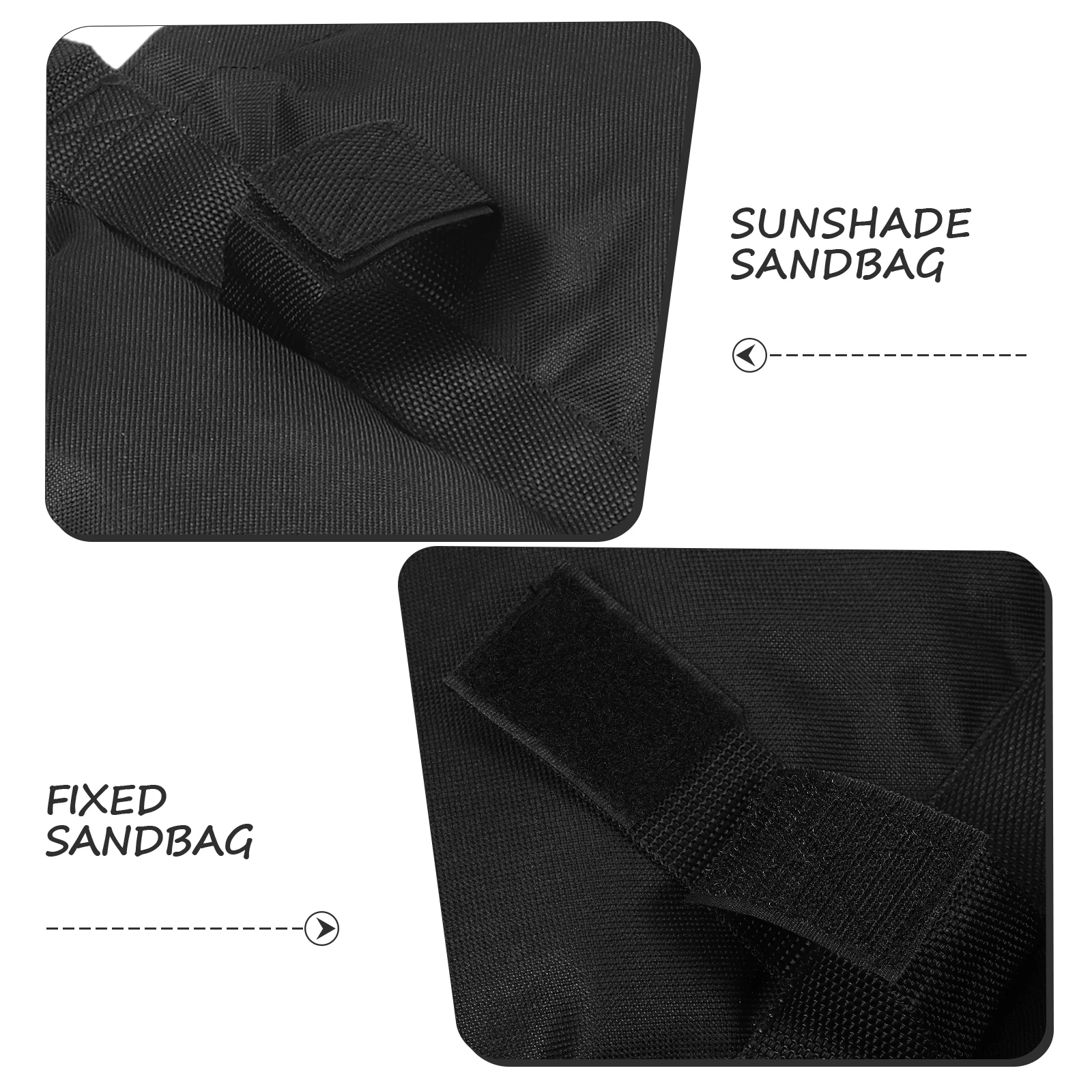 

4pcs Waterproof Windproof 600D Oxford Cloth Tent Weights Canopy Umbrella Beach Camping Picnic Fishing Market Yard Events