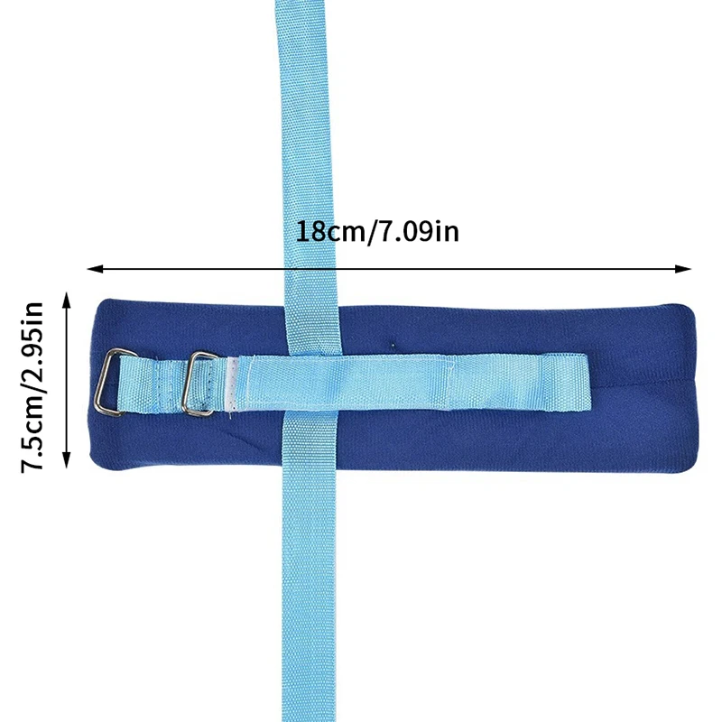 *1Pc Limb Restraint Strap Breathable Patients Hand Feet Fixer Limb Fixed Strap Belt For Elderly Hospital Mental Patient