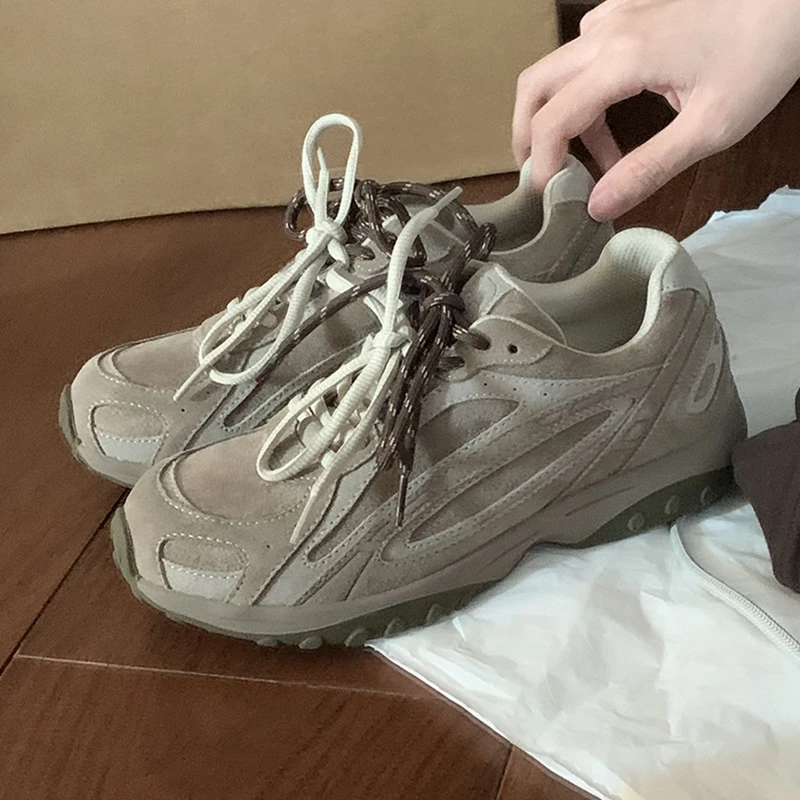AIYUQI Women Sneakers Platform 2026 Stylish and comfortable Women Casual Shoes  Large Size German training shoes female