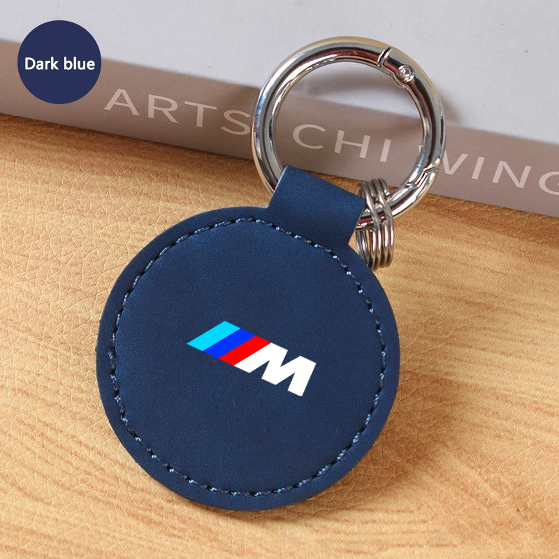 

Leather Car Logo Keychain Keyring Pendant Gifts Key Chain for BMW X1 X3 X4 X5 E46 E90 F20 E60 E39 F10 M1 M2 M3 M5 M6 E87 M Power