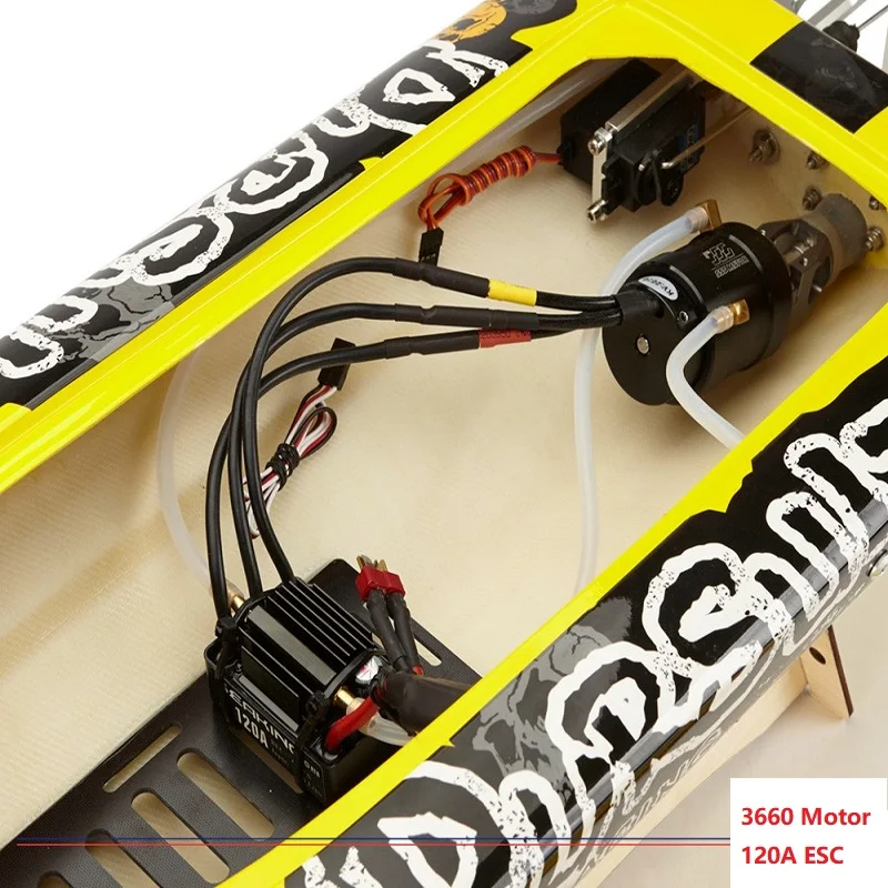 TFL 1106 Pursuit / Raider / Rocket Fiberglass Electric Brushless RC Racing Boat w/ 3660 KV2070 / KV1620 Motor /120A ESC