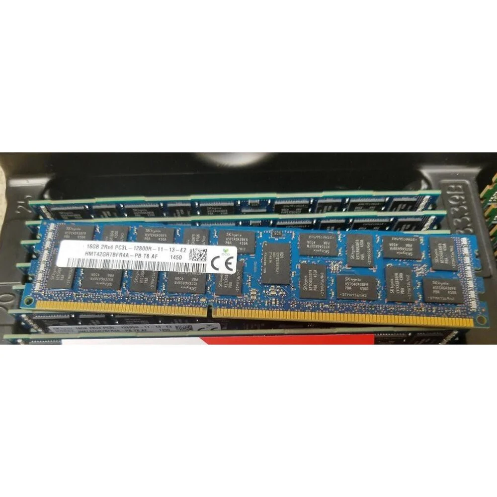 Memoria de servidor de piezas, 1 PC3L-12800R RAM, 16GB, 16GB, 2RX4, HMT42GR7BFR4A-PB, alta calidad, envío rápido