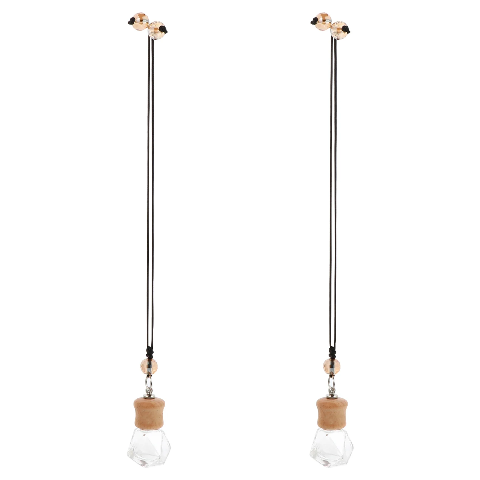 

2Pcs Elegant Car Hanging Decor Premium Quality Fashionable Fragrant Interior Pendant Remove Peculiar Smell Gift