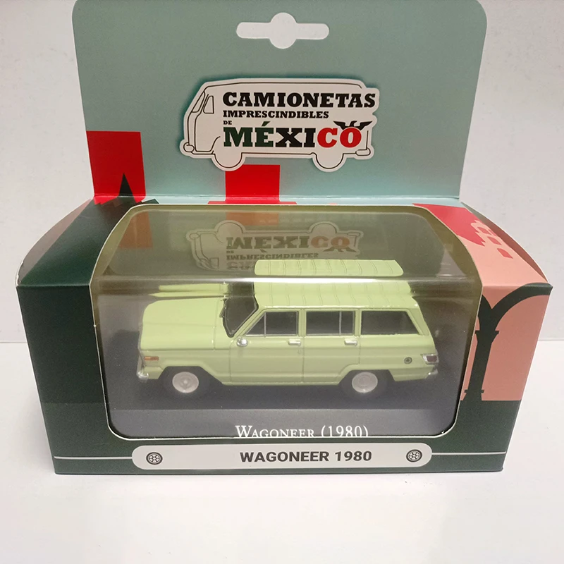 ixo Altaya 1/43 Scale Wagoneer 1980 Alloy Simulation Car Model Static Collection Decorated Holiday Gifts Toys Souvenir Gift
