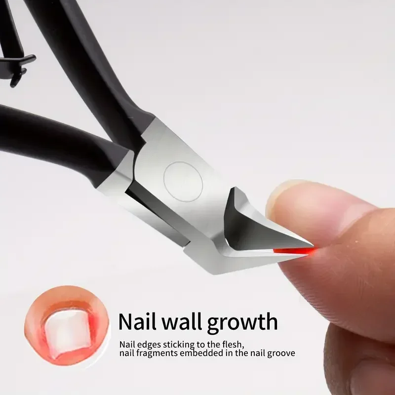 New Professional Nail Clippers-Safe Ingrown Paronychia Correction Ultra-Sharp Thick Nail Trimmer&Edge Cutter at Home for People