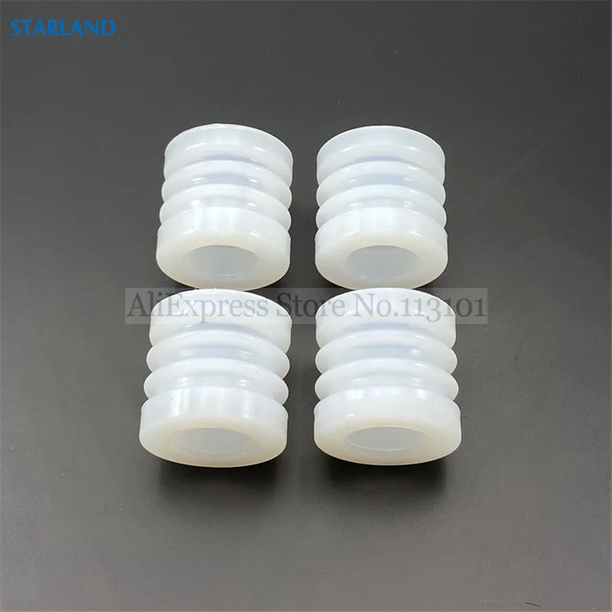 4 في 1 حلقات الأكمام المموجة تركيبات آلات الآيس كريم BQ قطع الغيار استبدال القطر الخارجي 4 سنتيمتر