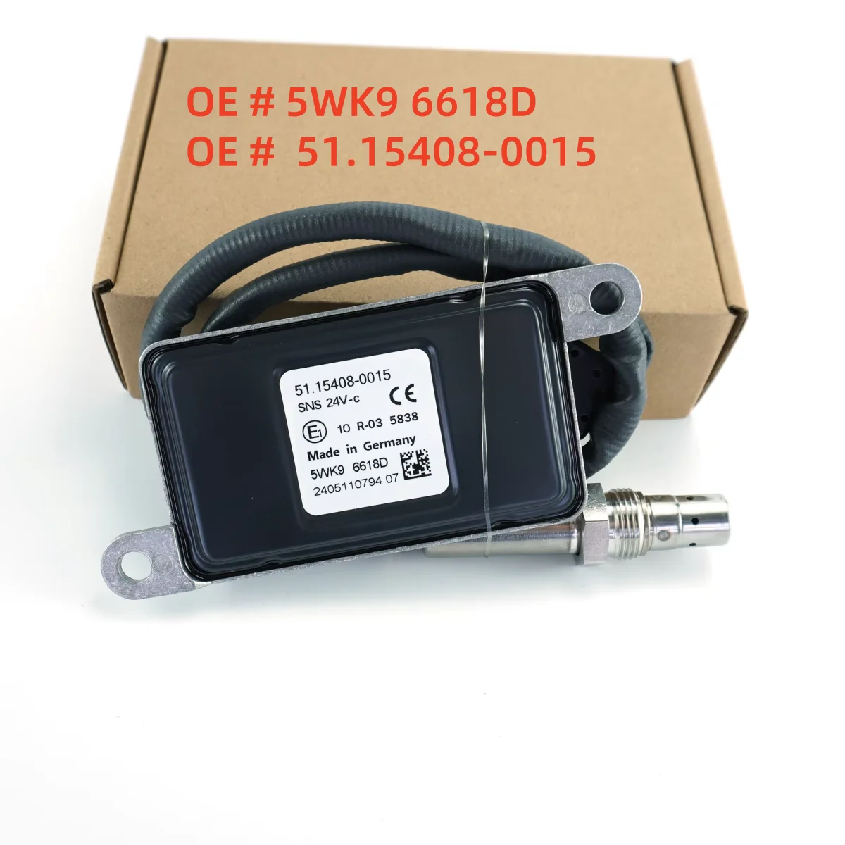 High quality New 5WK96618D 5WK9 6618D 51154080015  Nitrogen Oxygen Sensor for MAN TGA TGL TGM TGS TGX
