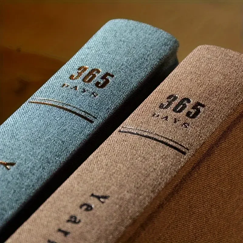 Cloth Cover Diary 365 Day Agenda Retro Office Blank Pages Inner Notebook Notepad Campus Planner Journal Sketch Book Notebooks