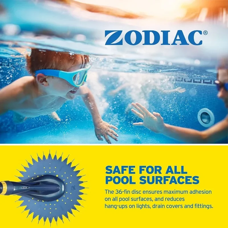 Zodiac G3 Aspirapolvere automatico per piscina con aspirazione laterale per piscine interrate