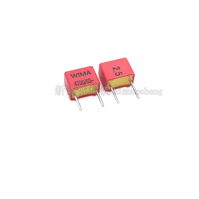 

10pcs/WIMA 63V 472 0.0047UF 63V 4700PF FKP2 Pin Distance 5 Audio Capacitor