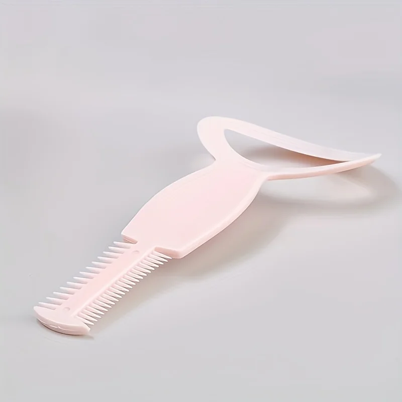 아이라이너 스텐실 & 속눈썹 멤브레인 쉴드 세트 (마스카라 어플리케이터 빗 포함) 다기능 속눈썹 적용 도구