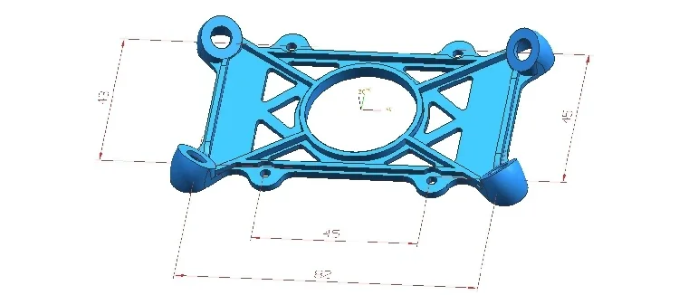 RC Anti-vibração Flight Control Board Set, Amortecedor para Quad, APM 2.5, 2.6, DIY