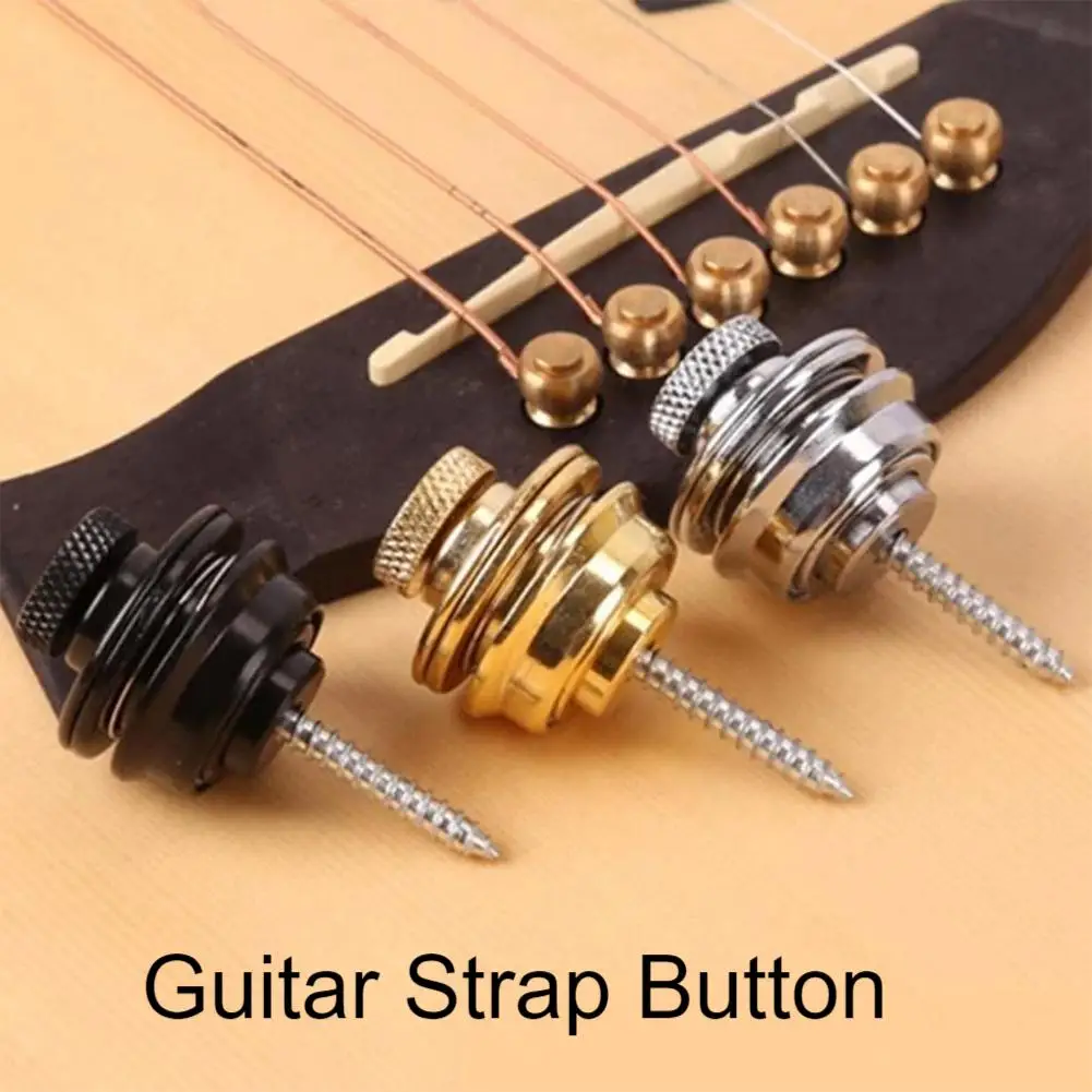 Cierres de Seguridad para Correas de Guitarra, Botones de Liberación Rápida, Pasadores Antideslizantes para Gibson, Ibanez, Guitarra Acústica, Eléctrica y Bajo