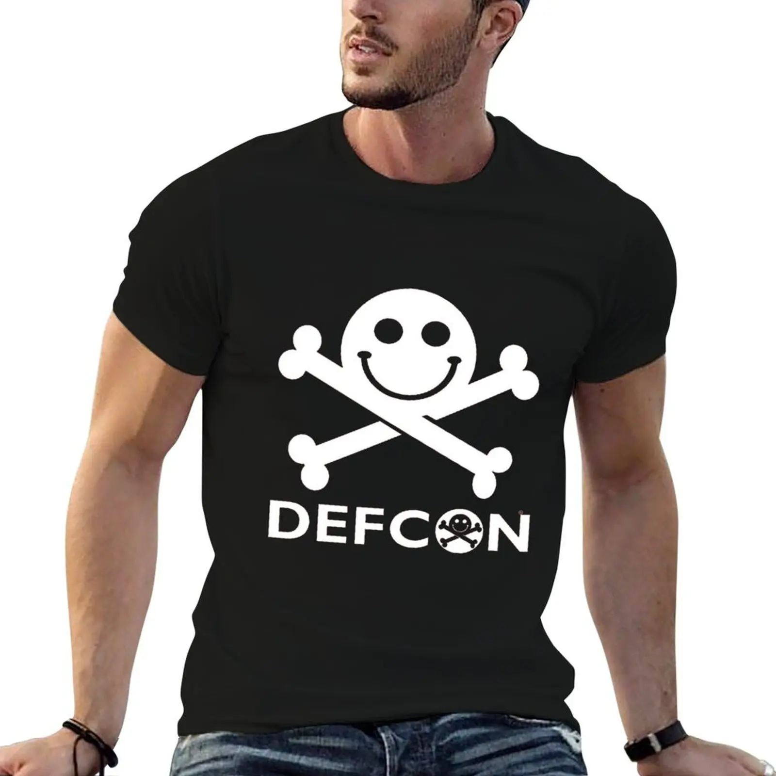 

Defcon T-Shirt t shirts for man cotton soft man t shirt cotton T-Shirt