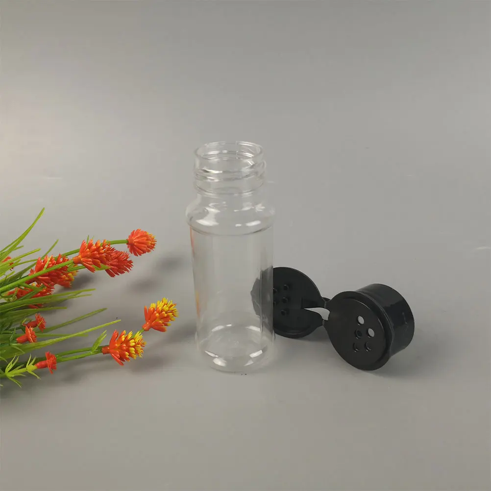 

12pcs Plastic Seasoning Bottles Salt Shaker Spice Jars Pepper Shakers Rotatable Lid Bbq Kitchen Home Use Condiment Storage