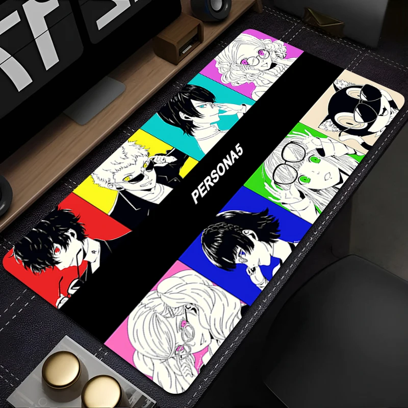 Design sense Mouse Pad 90x40cm Gaming Accessories Notbook P-persona 5 Computer Speed Mini Pc Game Keyboard Pad Desk Mat Mousepad