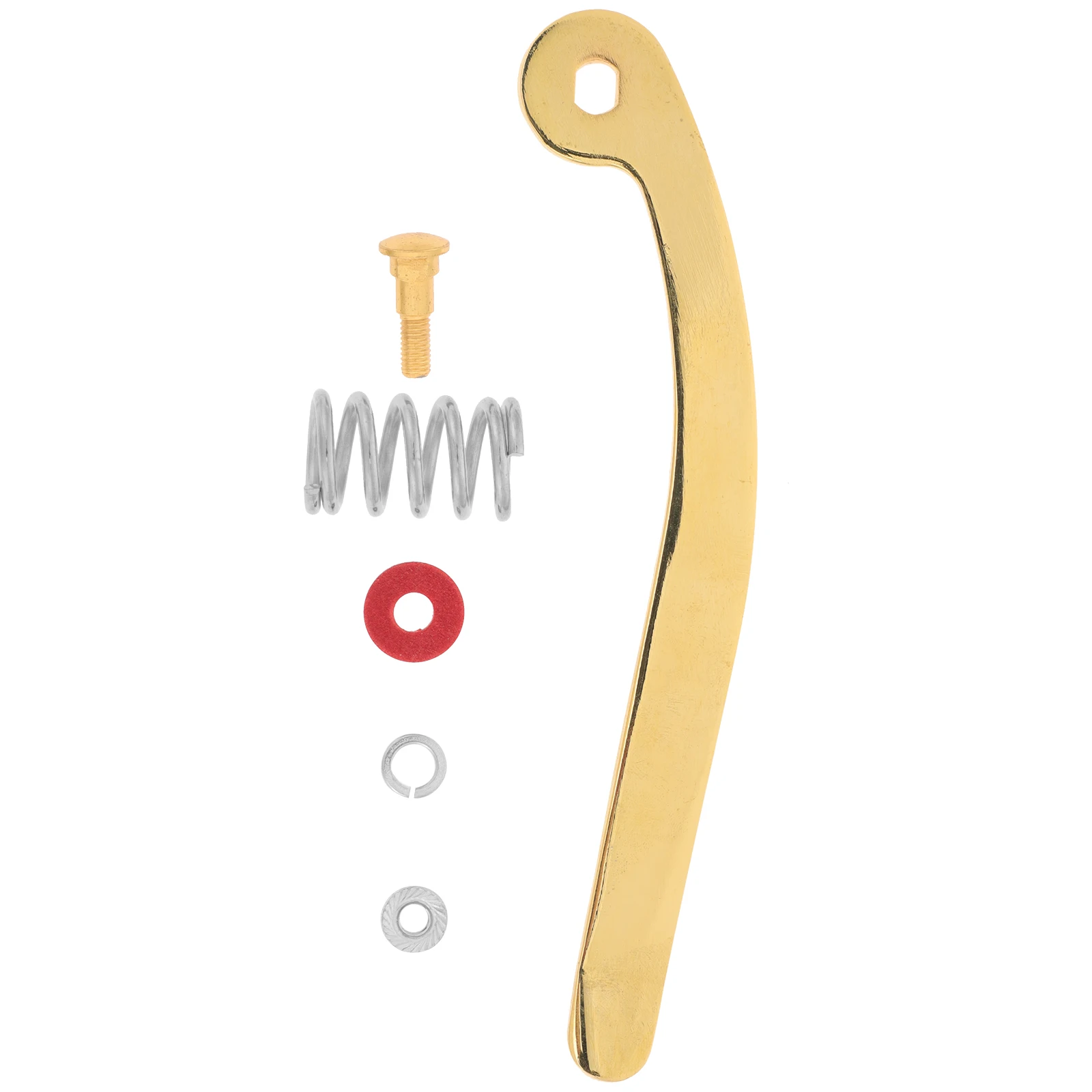 

1 set Guitar Bridge Accessories Whammy Bar for Electric Guitar Parts Golden Silver Color Random Shipment Durable Metal Anti Rust