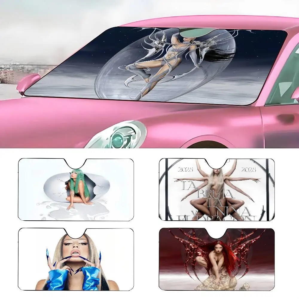 

Singer Lola Indigo EL DRAGON Car SunShade Parasol Car Windshield Sun Shade UV Protection and Interior Cooler