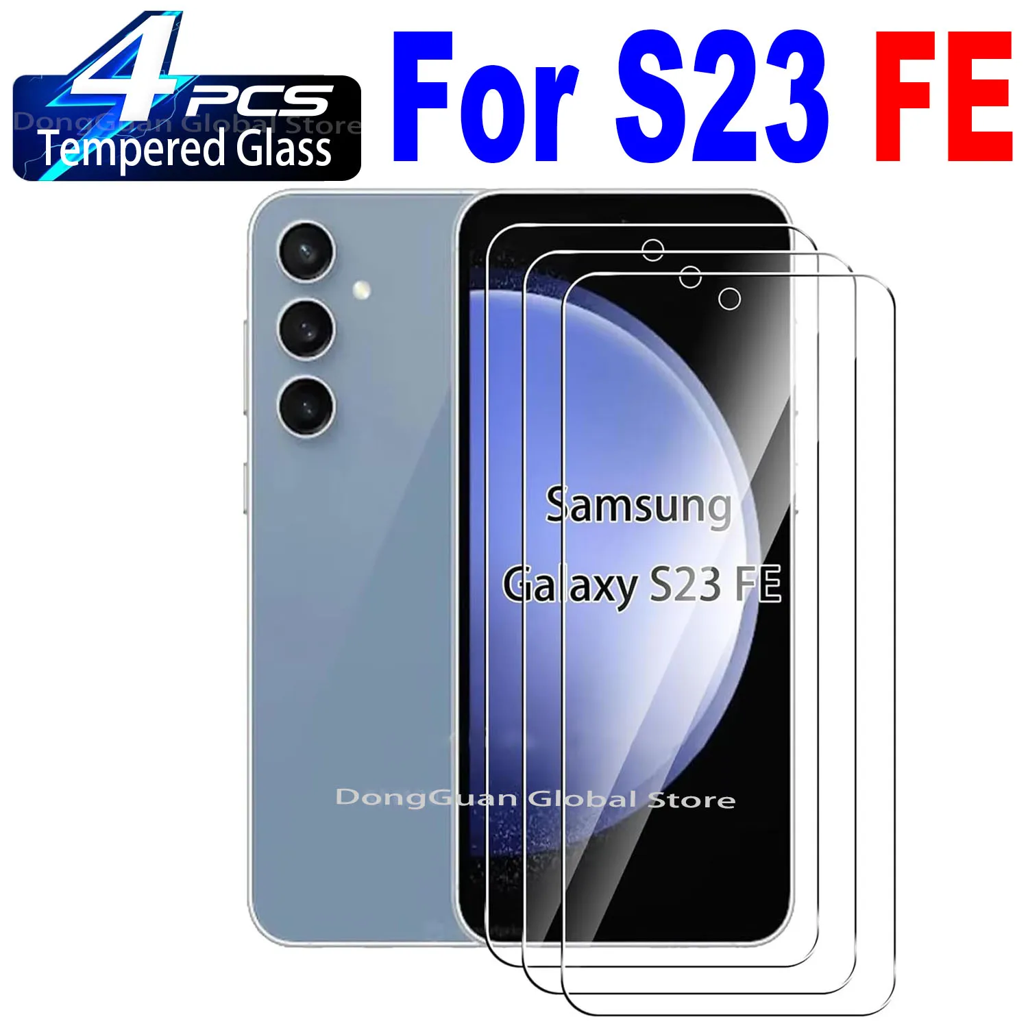 

For Samsung Galaxy S23 FE Tempered Glass Screen Protector Glass Film