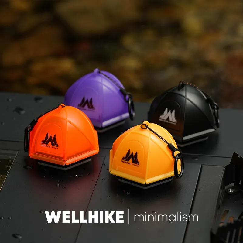 

Лампа-фонарь для палатки Dopamine Outdoor Poop-poop Ball: атмосферная подсветка для кемпинга и пляжа, с эффектом дыхания и активацией от хлопкования руками.