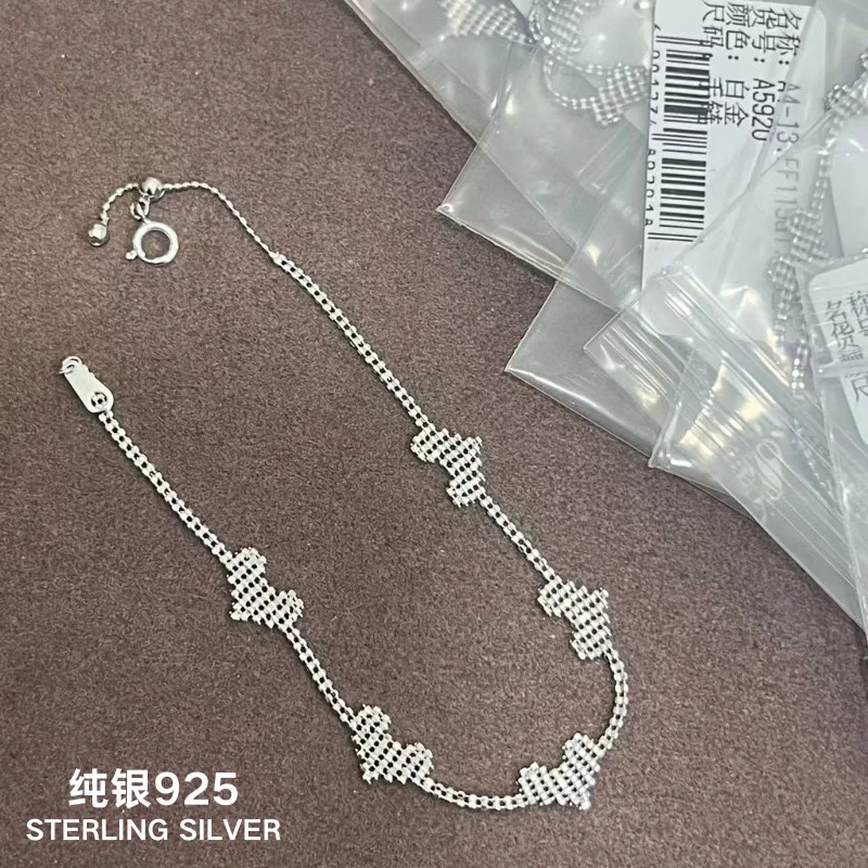 2025 Fashion Brand Classic Jewelry S925 Bracelet Love High end Luxury Cute Girl Heart Italian Design Party Gift