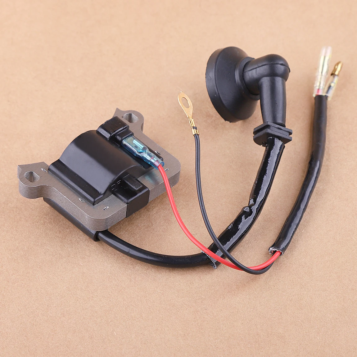 Bobina de Ignição Apto para 43cc 52cc Cg430 Cg520 Bg430 Cortador de Grama Cortador de Escova a Gasolina Grama Aparador Jardim Ferramentas Parte 405 44-5