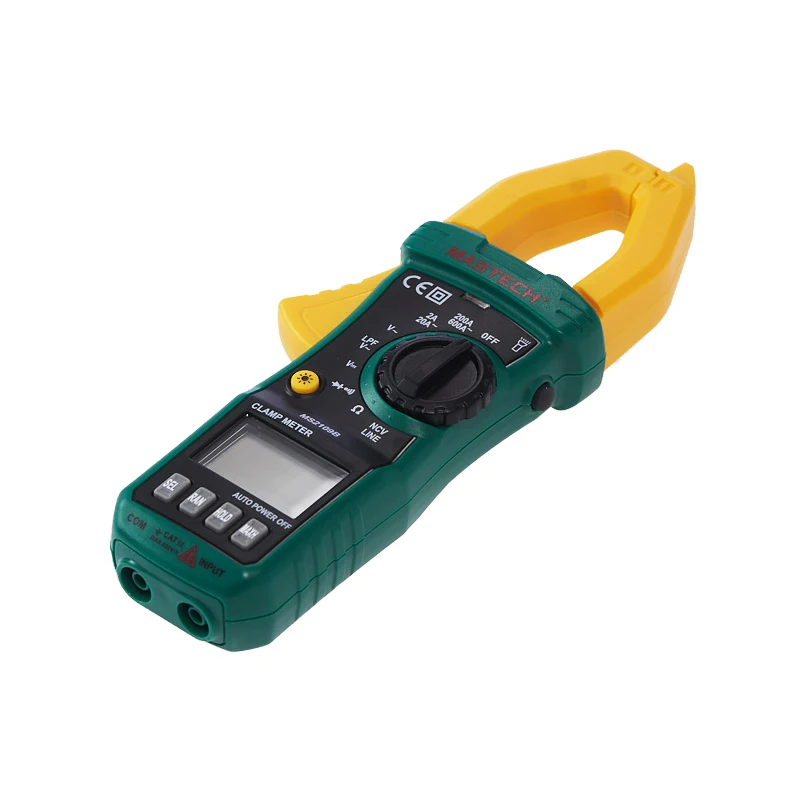 MASTECH MS2109B MS2109C MS2109D Clamp Meter Digital Multimeter DC/AC Current Ammeter Voltage Tester Hz Capacitance NCV Ohm Test