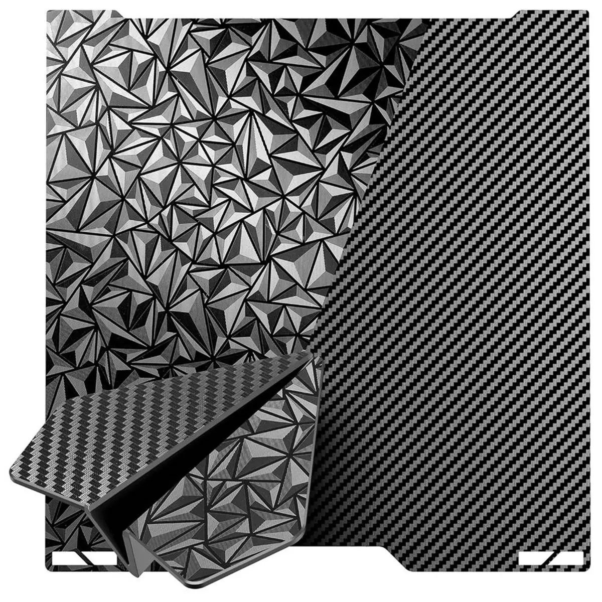 A1442K 3D Printer Build Plate for A2L/H2C, PET+PEO Dual Texture Flexible Spring Steel for PLA TPU PETG SUMMER