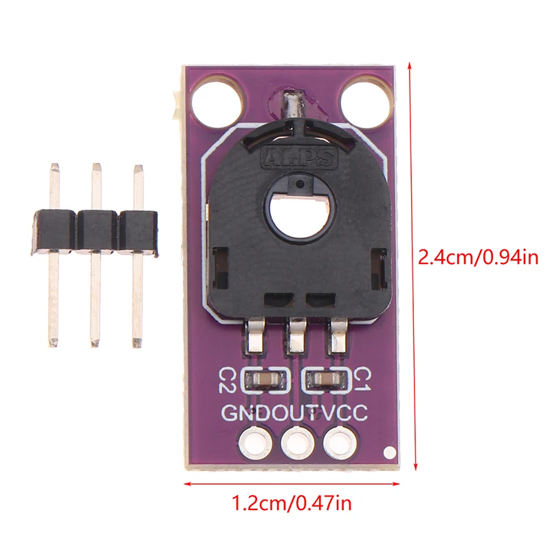 103 Rotary Angle Sensor Fine-Tuning Potentiometer Module SMD Dust-Proof Angle Sensing Potentiometer Module SV01A103AEA01R00