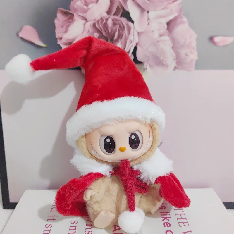 Mini Pop Kleding Outfit Accessoires Voor Korea Kpop Exo Labubu Idol V1 V2 Kerst Cookie Man Trui Hoed Nieuwe Jaar kleding