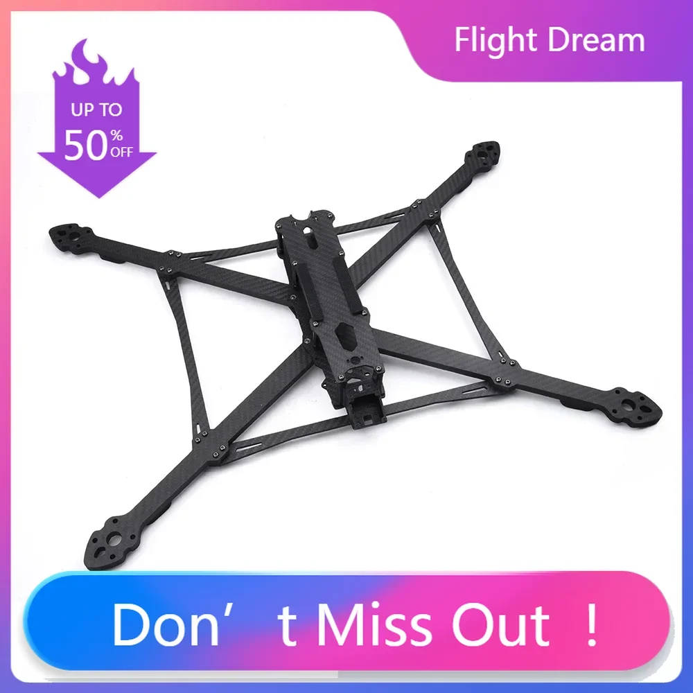 

NYMARK4 V3 Pro 15inch 680mm T8 Carbon Fiber Drone Rack Frame Kit With 8mm Arm For FPV Freestyle Quadcopter Traverser