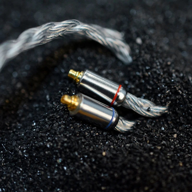 NiceHCK BlueCat HIFI Cabo Audiófilo, Banhado a Prata, Prata-Cobre, Fio de Liga Upgrade, 3.5mm, 2.5mm, 4.4mm, MMCX, 2Pin para Blessing3