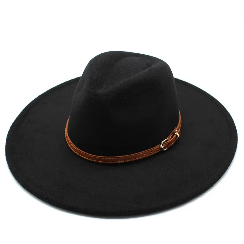 hats for men Luxury new fedora hat for women wedding ceremony cowboy free shipping fascinators for Women's elegant wide brim