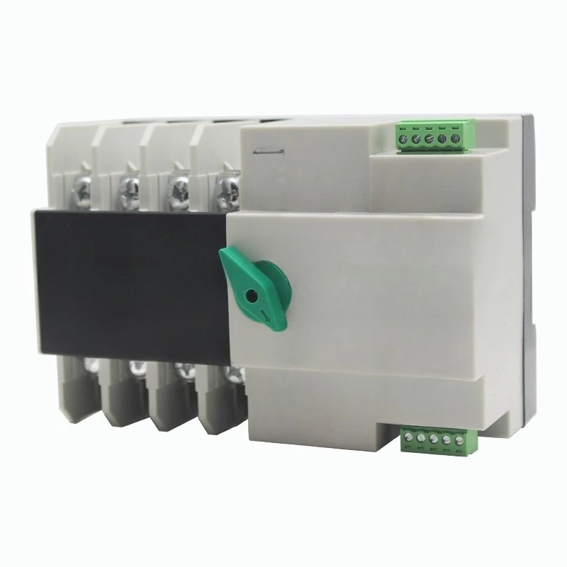 Dual power automatic switching switch: 110V/220V photovoltaic power inverter, uninterrupted power conversion 4P100A63A