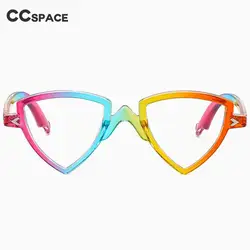 56405 Blue Light Blocking Computer Glasses Women Fashion Tr90 Frame Vintage Irregular Eyewear Anti Eyestrain Eyeglasses