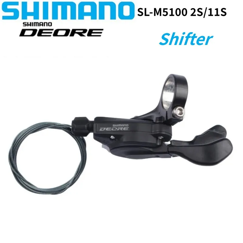 SHIMANO DEORE Series SL-M5100 Right 11 Speed/Left 2 Speed Shifter Shifting Lever For Mountain Bike Riding Parts Original