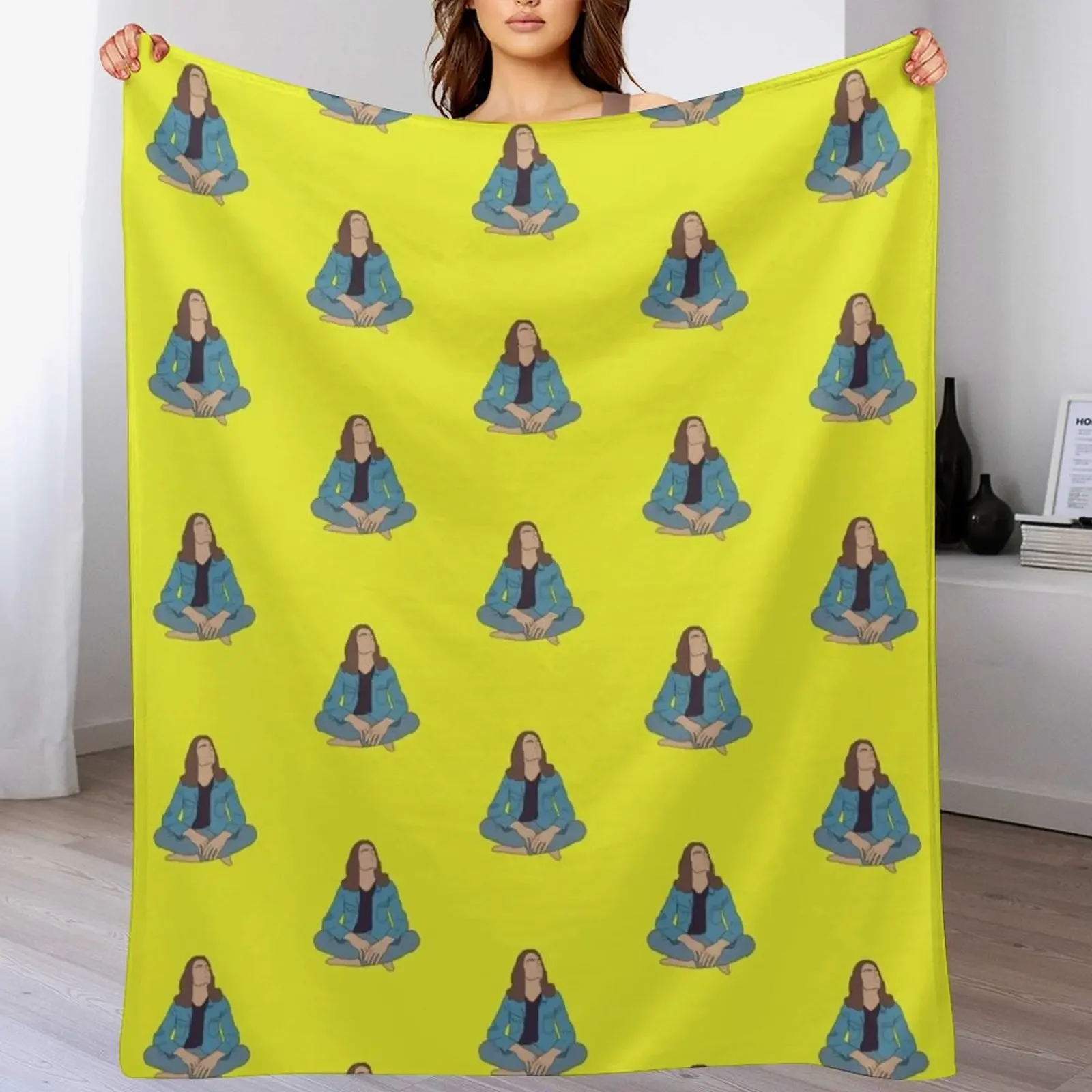Sam Kiszka Throw Blanket Multi Use Warm Blanket for Living Room Bedroom