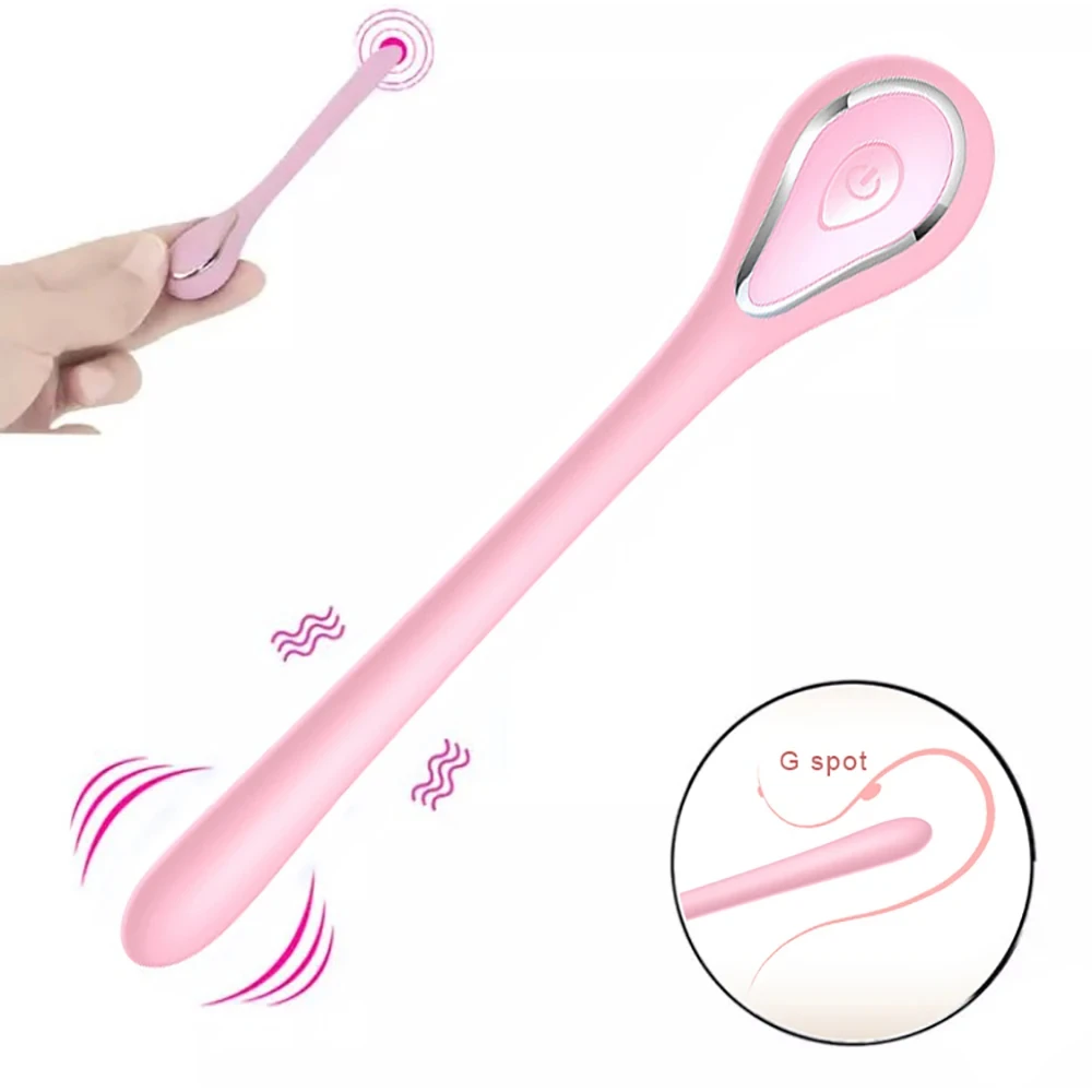 

Mini Ultra-Thin Vibrator Women Dildo G-Spot Clitoral Stimulator Vaginal Vibration Masturbator Sex Toy Couple Flirting Adult Game