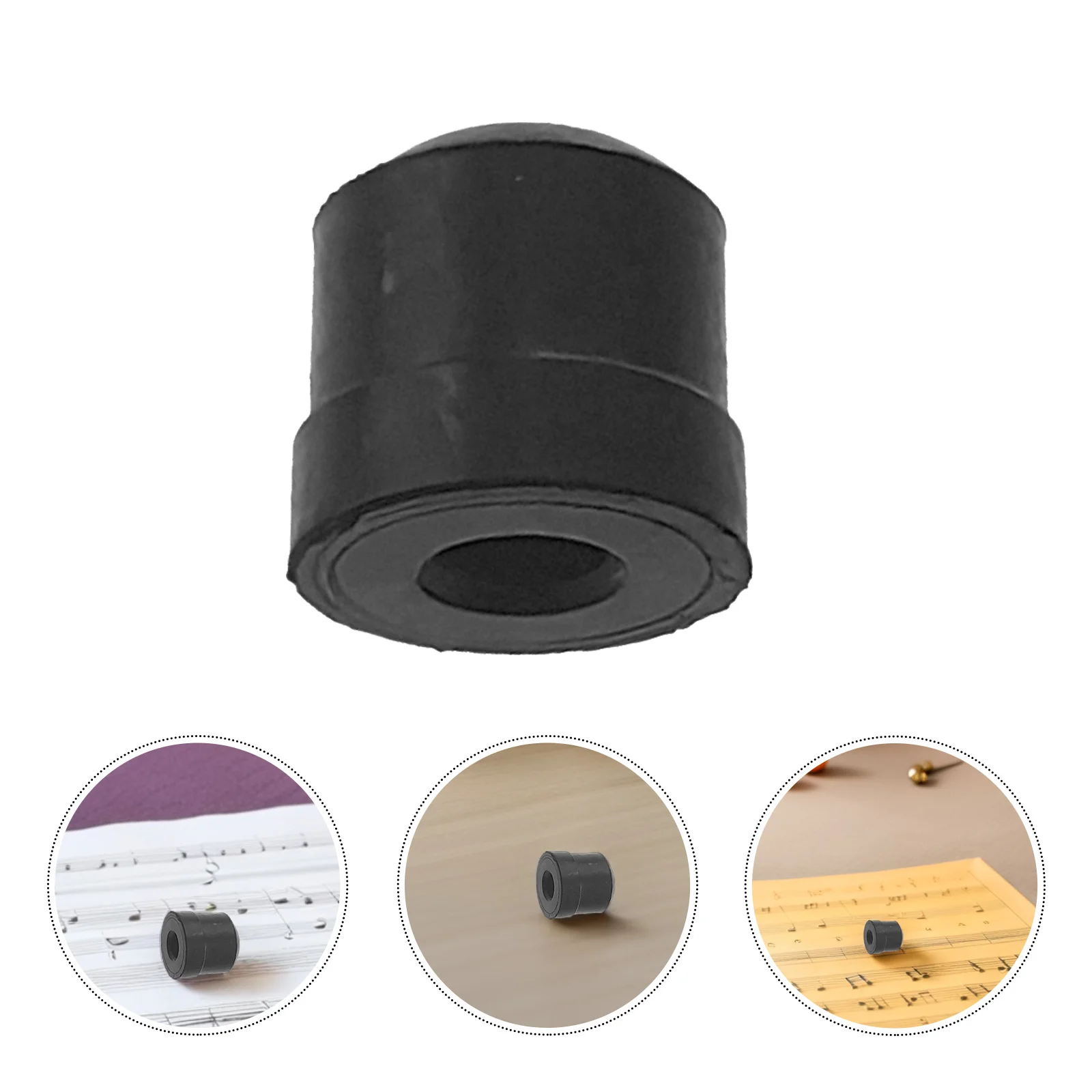 

5Pcs Trombone Accessories Slide Rubber End Cover Soft Cushion Valve Bumpers Easy Install Repair Tools Noise Reduce Trombone