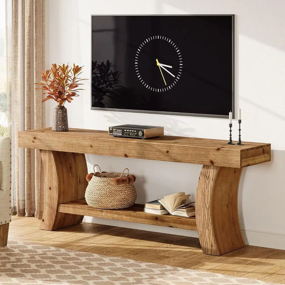 63 Solid Wood Tv St…