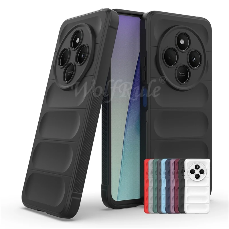 

For Redmi A4 Case Cover Xiaomi Redmi A4 Capas Phone Bumper Back Armor Soft TPU Lens Protective Shockproof For Fundas Redmi A4